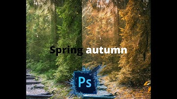Autumn Color Effect - Photoshop tutorial + Action - Change Leaves & Trees Color in Photoshop