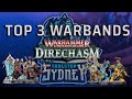 Top 3 warbands which warbands were the best in direchasm  tabletop sydney