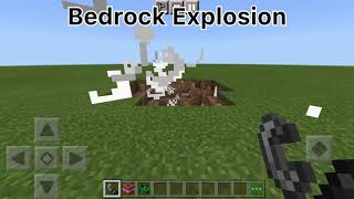 Minecraft Bedrock Explosion Vs Java Explosions