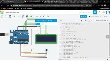 SIMULASI ARDUINO MENGGUNAKAN SENSOR LM35 DAN LDR