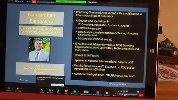 Using Tally to enhance Productivity by CA Narasimhan Elanganovan, Tally Evangelist