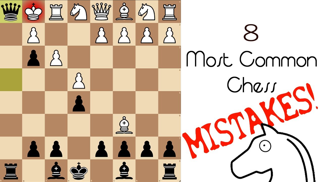 Top 8 chess MISTAKES! YouTube