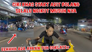 [On Cam] MATCH VESPA MATIC 500M ADIT BOLANG BERTEMU DAVI KECIL