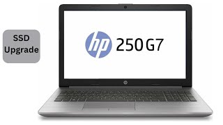How to Upgrade SSD in HP 250 G7 Laptop - YouTube