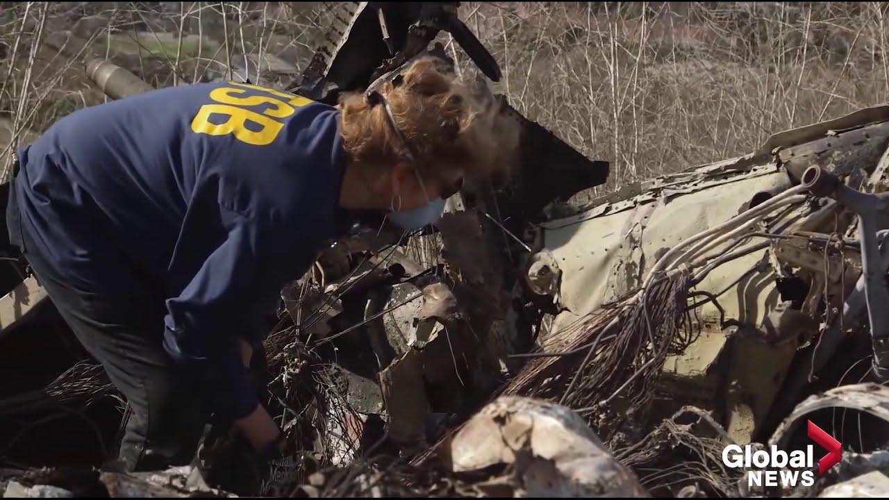 kobe bryant, releases new video from the crash site1080p - YouTube