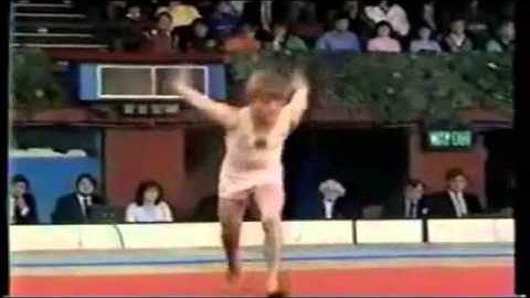 Floor Exercise Front Salto Layout Gymnastics Video