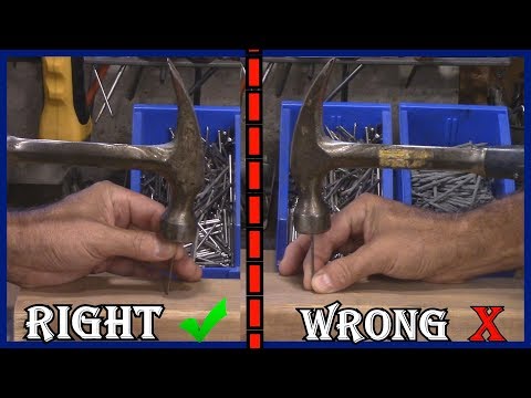 Video: How Easy It Is To Hammer In A Nail