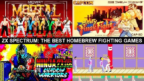 ZX Spectrum: THE BEST of Homebrew FIGHTING GAMES