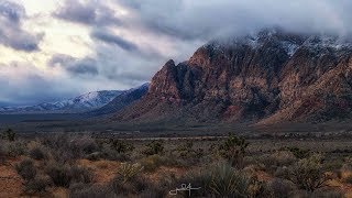 Stormy And Snow Day Out At Red Rock Jarrod Ames Photography