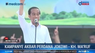 Jokowi: Hoaks Harus Dilawan, Jangan Diam! (Kampanye Akbar Perdana Jokowi-Ma'ruf)