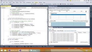 Visual Studio Training - Diagnostic Tools - Part 1