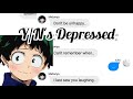 [My Hero Academia] Y/N&#39;s Depressed | Midoriya sings to comfort Y/N (True Colors)
