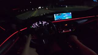 CUTTING UP ON THE BACK ROADS POV DRIVE IN MY M5 COMP (BINAURAL AUDIO)