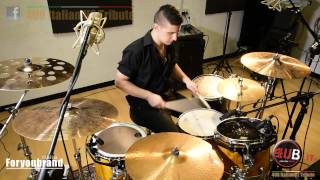 U2 "City Of Blinding Lights" Official Live Tutorial Drum Cover By 4UB Italian U2 Tribute