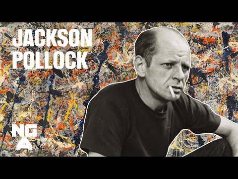 Jackson Pollock Blue poles