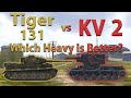 Wot blitz face off  tiger 131 vs kv2