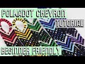 POLKADOT CHEVRON TUTORIAL [CC] || Friendship Bracelets