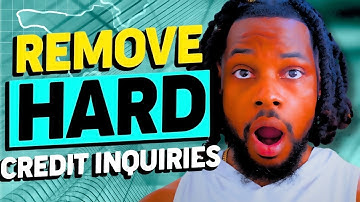Remove Hard Credit Inquiries FAST!! 2025