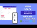 How to access mern stack multivendor ecommerce series deleted part  announcing of becodemy website