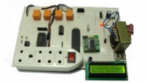 Bluetooth Based Device Control System Using Android App using Arduino (latest Project 2020)