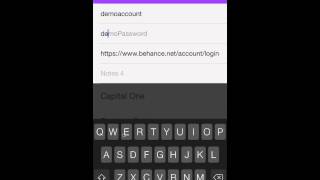 Valt- Fast Simple Password Keeper for iOS. screenshot 1