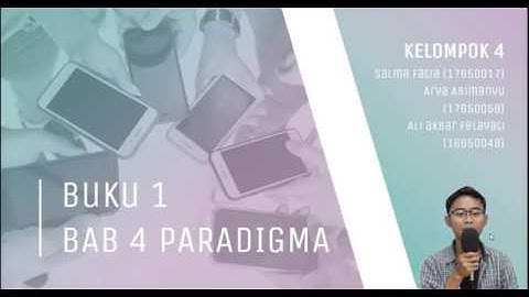 Bab 4 - Paradigma [Human-Computer Interaction, Alan Dix et.al] [IMK2020]