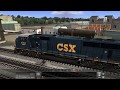Train Simulator 2018 - [CSX SD70MAC] - CSX Coking Coal - 4K UHD