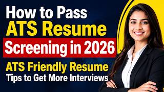 How to Pass ATS Resume Screening in 2026 ATS Friendly Resume Tips to Get More Interviews