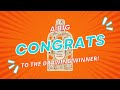 Congratulations to the Winner of My Giveaway for a Bottle of Royal Amber!