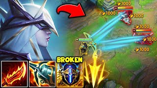 ASHE, BUT I ATTACK SO FAST MY ARROWS LOOK LIKE A LASER (NEW ATTACK SPEED BUILD)