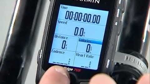 Garmin Edge 705 - Viewing / Analysing Power Data