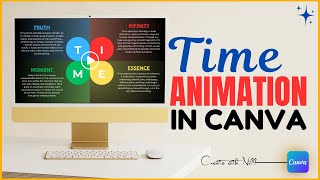 Create Stunning Time Text Animated Motion in Canva Like a Pro!