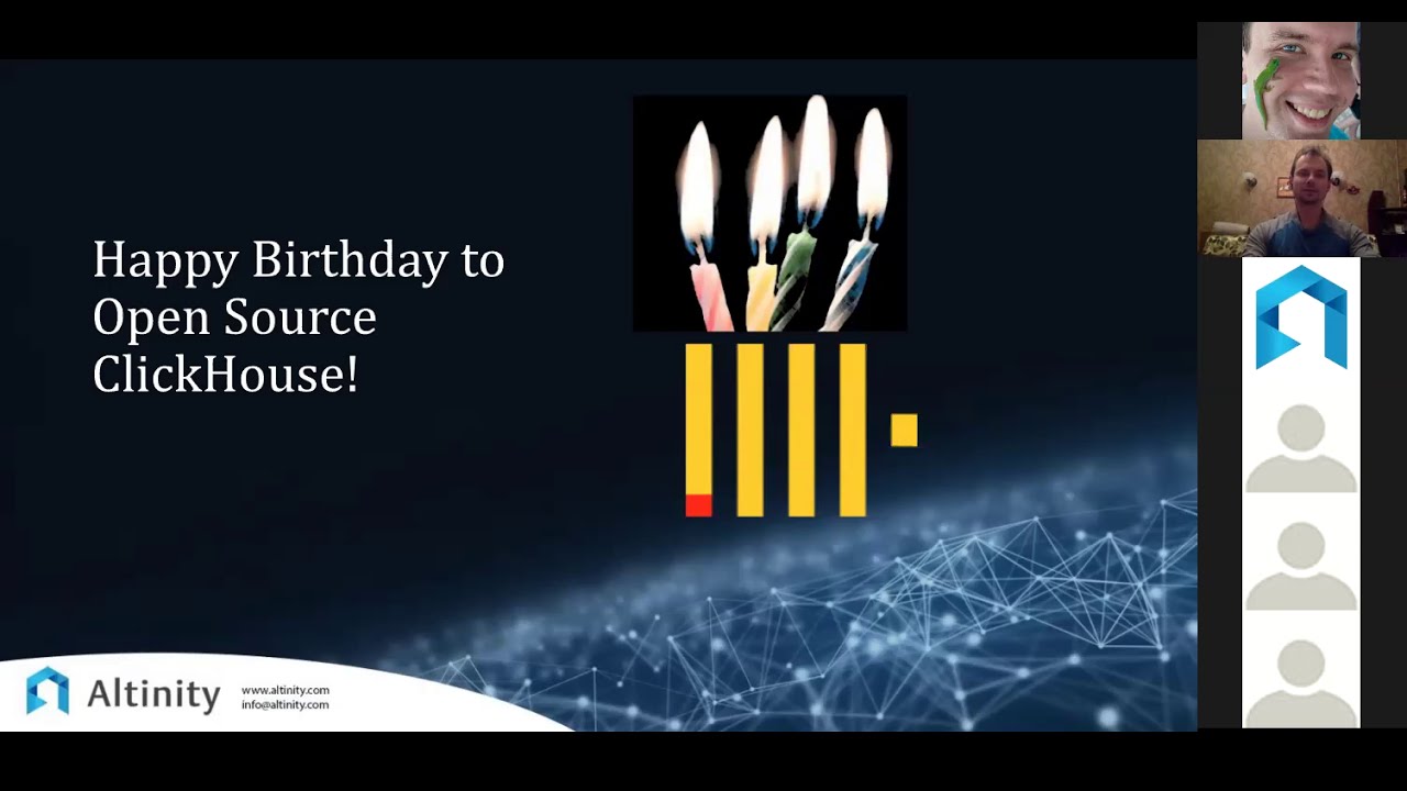 ClickHouse Virtual Office Hours