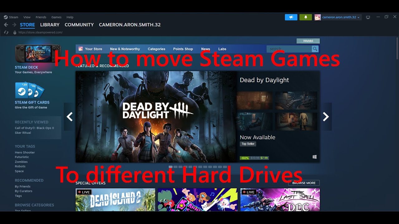 How To Move Steam Games To Different Hard Drives 2024 YouTube 