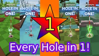 GOLF BATTLE ALL HOLE IN 1's MONTAGE! screenshot 4