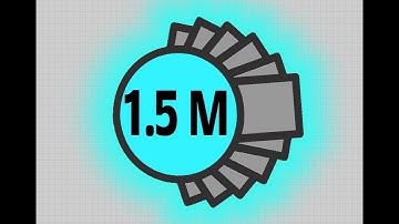 Diep.io 1.5 million world record - spreadshot