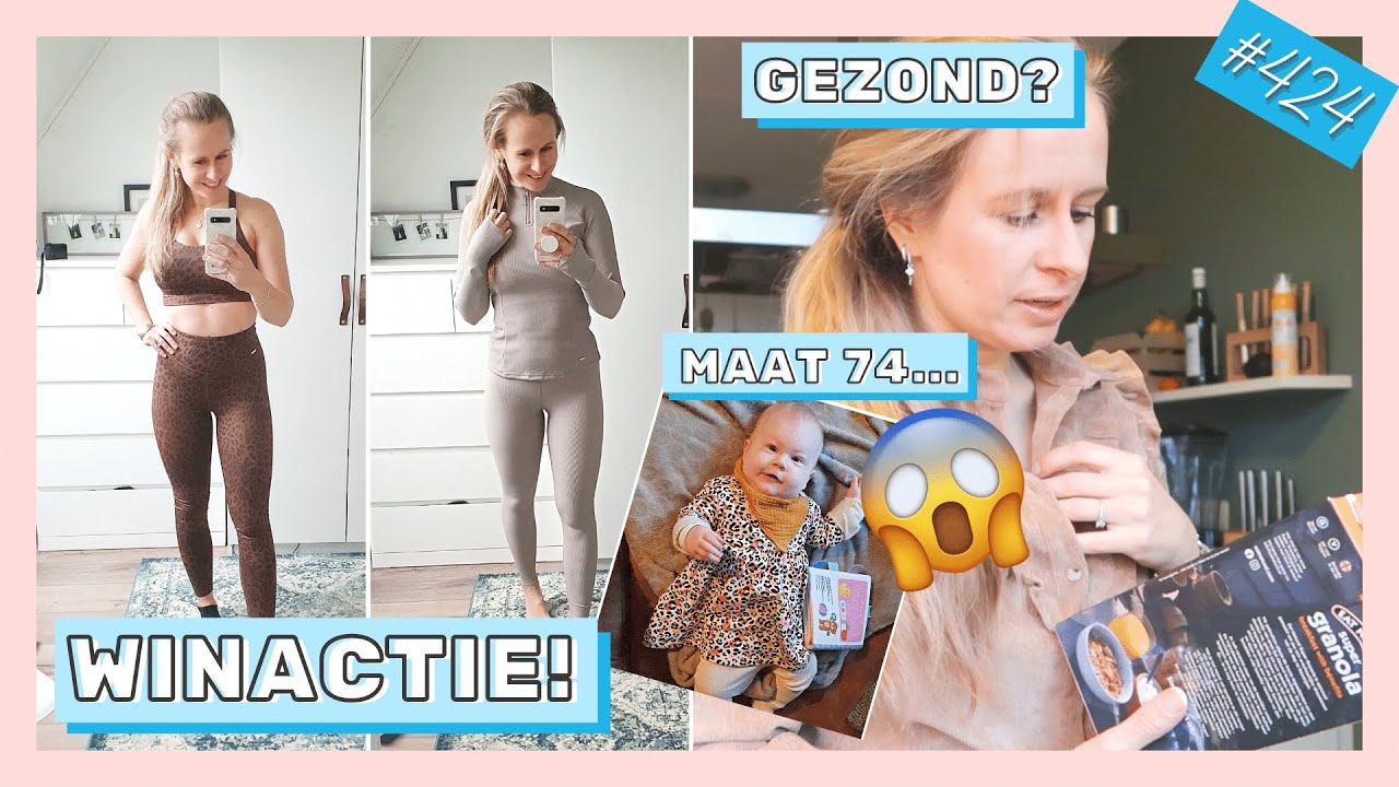 Winactie squatproof sportlegging & Babykleding struggles - Vlog 