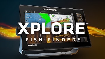 Humminbird XPLORE™ Series Fish Finders: There