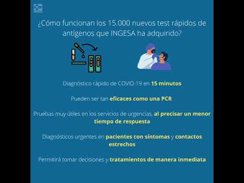 Ingesa recibe 15.000 test de ant&iacute;genos