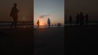 Menikmati Indahnya Matahari Tenggelam Di Pantai Kuta Bali bali pulaubali pantaikutabali sunset