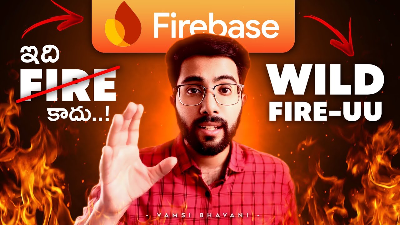 Firebase Studio Tutorial | Telugu | Vamsi Bhavani