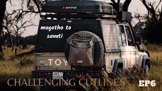 Overlanding Africa: Botswana | Ep 6 | Tough Cutline Route - The Road Less Traveled by Gunnland Explores 18,894 views 8 months ago 13 minutes, 19 seconds