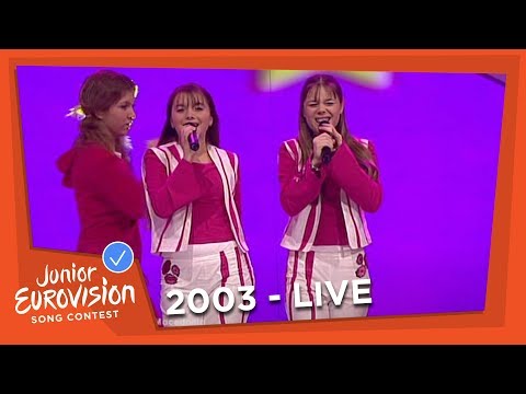 Marija and Viktorija - Ti Ne Me Poznavaš - F.Y.R. Macedonia - 2003 Junior Eurovision Song Contest