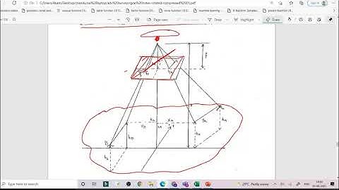 Lec 4 Mod4 Aerial Photogrammetry Ground coordinates | Advanced Surveying | VTU Students | 18CV45 |