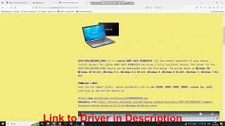 ACPI\VEN_SNY&DEV_5001 Drivers // Laptop SONY VAIO VPCW12Z1R driver download and install manual screenshot 4