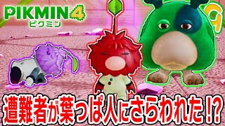 葉っぱ人から遭難者を守れ！【ピクミン4】#9 picmin 4 - YouTube