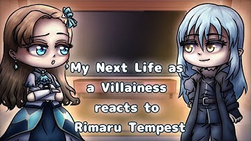 My Next Life as a Villainess Reacts to Rimuru Tempest // Gacha React