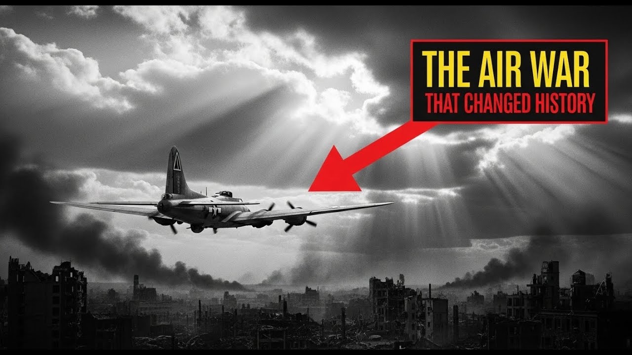 The Air War That Broke the Luftwaffe | Allied Bombers vs Germany 1943–1945