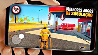 Os 10 MELHORES JOGOS de SIMULAÇÃO para Android (OFFLINE)