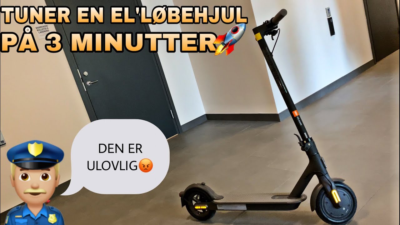 Kæmpe stor modstand Indvandring TUNER EN EL LØBEHJUL - FRA LOVLIG TIL U-LOVLIG PÅ 3 MINUTTER - YouTube